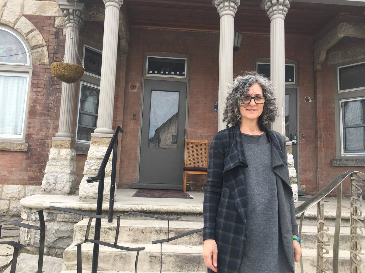 chrisdelatorre's tweet photo. Had the pleasure of touring @UnityProjectLdn ahead of emceeing the #UpWithArt silent auction/party this Sat. Tune in today at 4:45pm @CBCAfternoonDr! https://t.co/e6NMJD7PJX