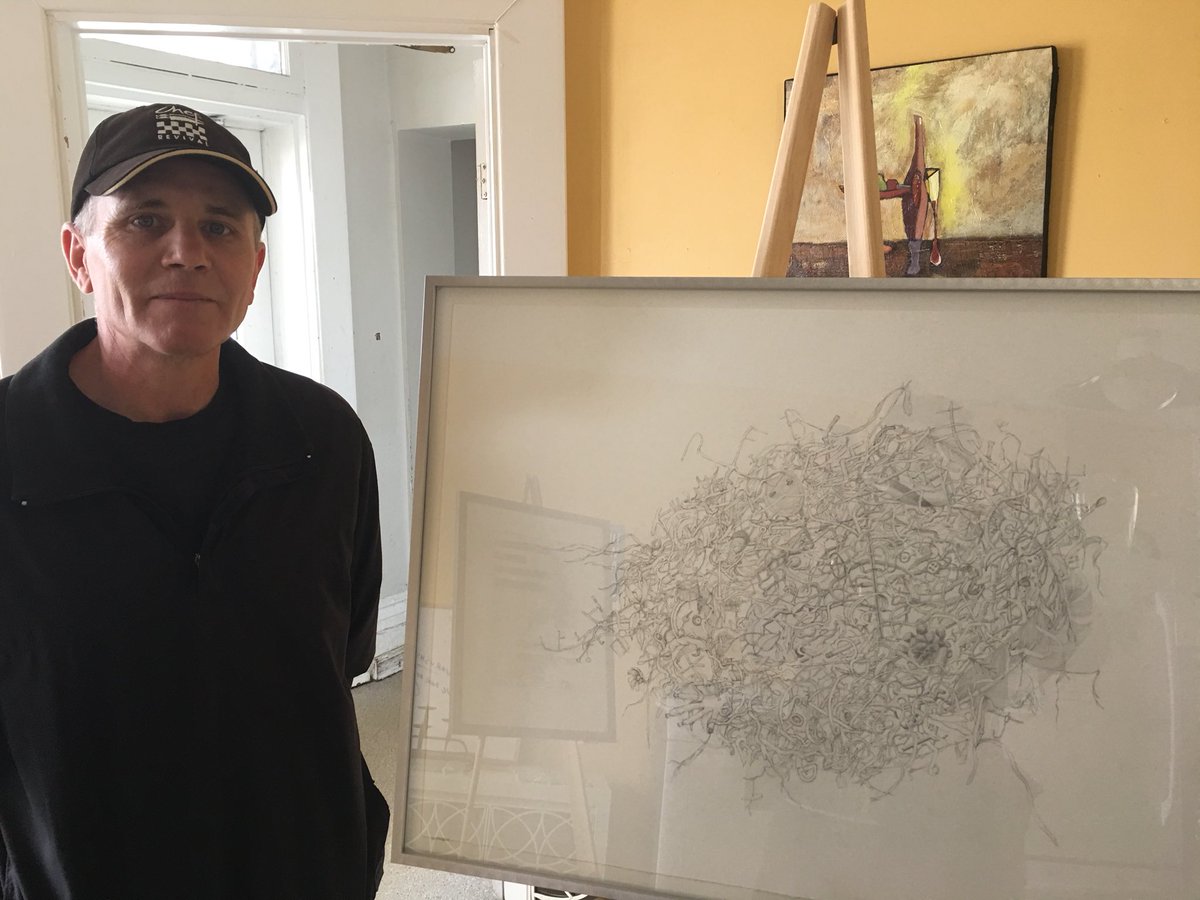 chrisdelatorre's tweet photo. Had the pleasure of touring @UnityProjectLdn ahead of emceeing the #UpWithArt silent auction/party this Sat. Tune in today at 4:45pm @CBCAfternoonDr! https://t.co/e6NMJD7PJX