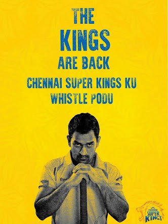 CSK won the match ..
Huhahuha..
MSD GREAT MY FAVOURITE