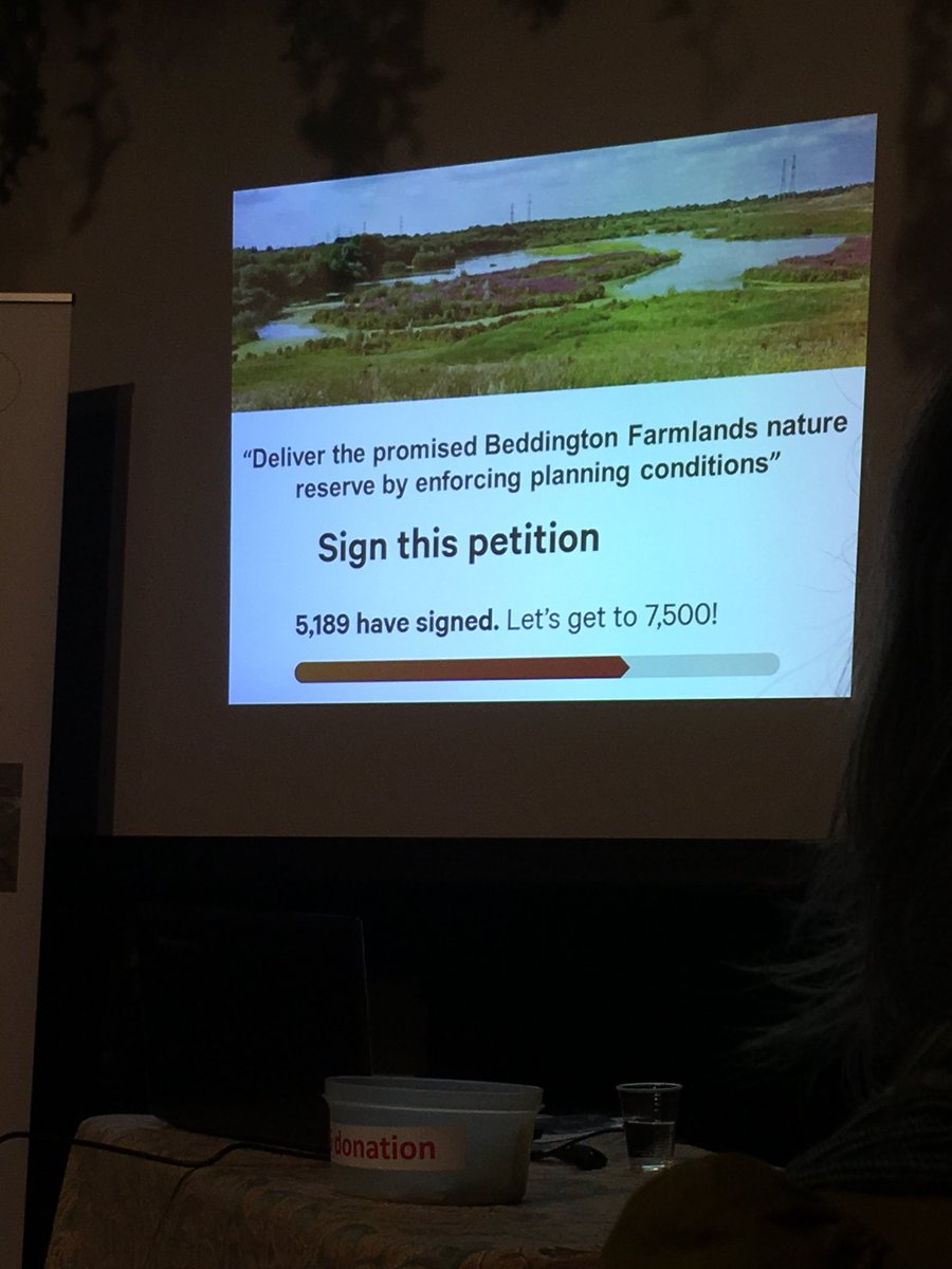 <a href="/WandleForum/">Wandle Valley Forum</a> AGM highlighting petition support to get  <a href="/SuttonCouncil/">Sutton Council</a> to enforce planning conditions for @BeddingtonFarm