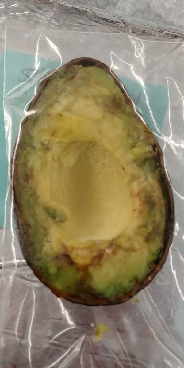 CarmichaelMortn's tweet photo. Here's one of the experiments from today's High Altitude Balloon launch. The avocado half in better shape went up on the balloon, over 77,000 feet! #HAB2018 @OPSMortonMagnet https://t.co/cD3BgMhWhZ
