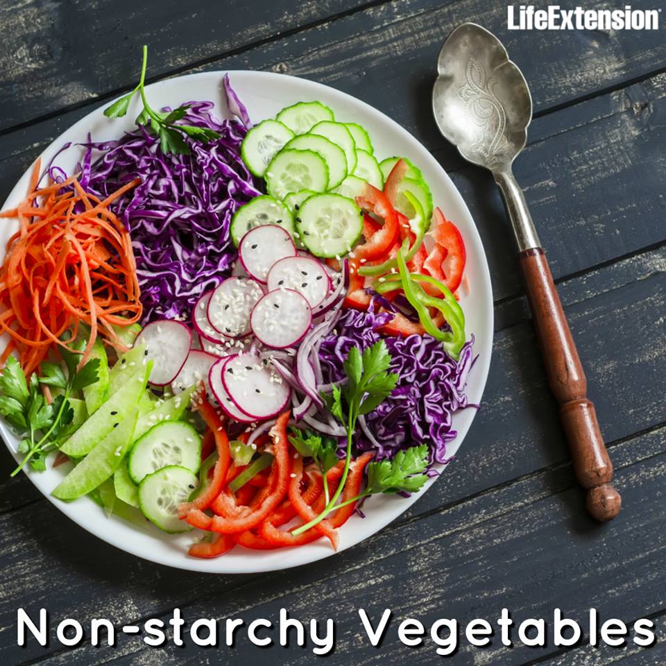 There Are Two Main Types Of Vegetables Starchy And Non Starchy Starchy Vegetables Like Potatoes Corn And Peas Contain M Life Extension Scoopnest