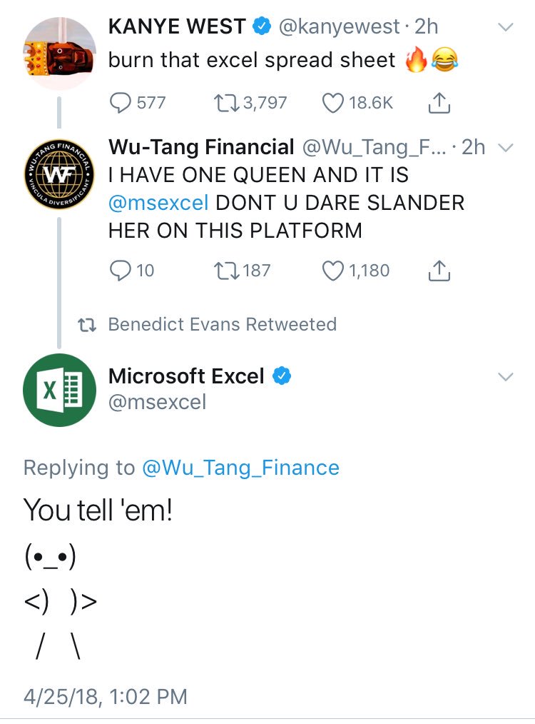 colinwilhelm's tweet image. We live in weird times.