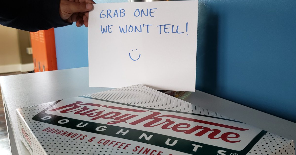 COLABOrlando's tweet photo. Things we do for our tenants. It's Wednesday cheat day! https://t.co/Z8d2WDICl5