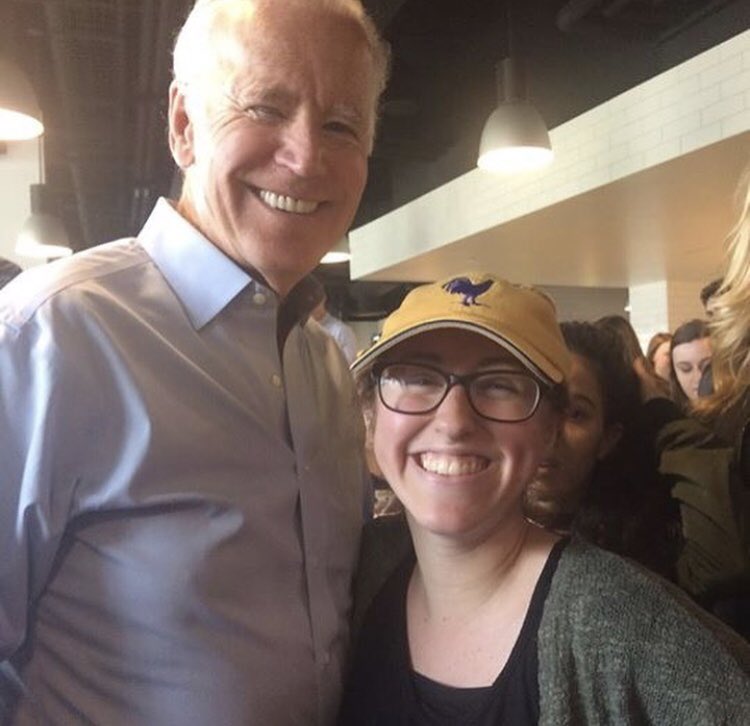 gillzucker's tweet photo. Throwback to the last time I saw my pal @JoeBiden! Can’t wait to hear him speak about current issues for #UDiscuss today @UDBidenInst https://t.co/mLhfrFUZ9q