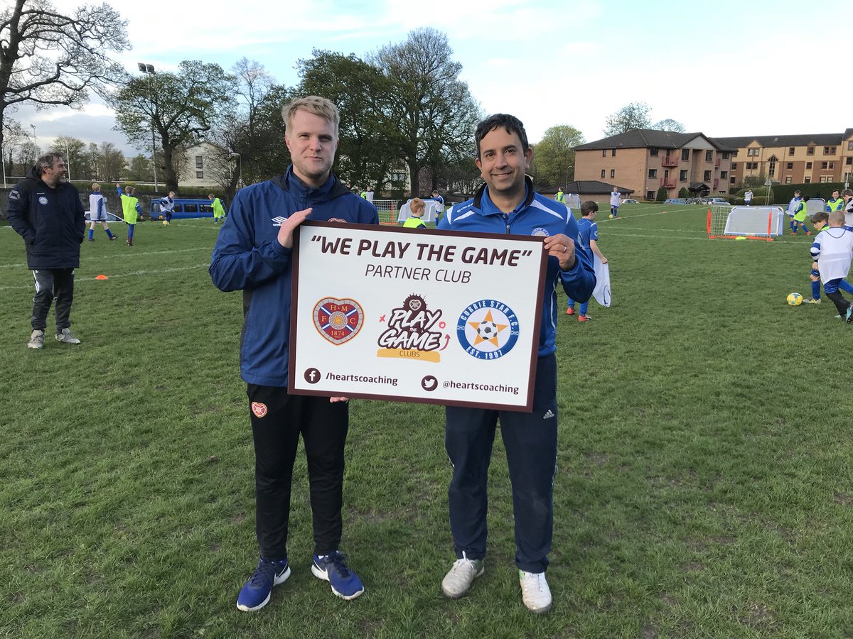 heartscoaching's tweet photo. Final week of our Play the Game Clubs programme with @CurrieStarFC 2008s. Well done to all players, coaches and parents involved!! Keep an eye out in the coming weeks for more info on ‘Play the Game’ programme. https://t.co/bWi8BiipTo