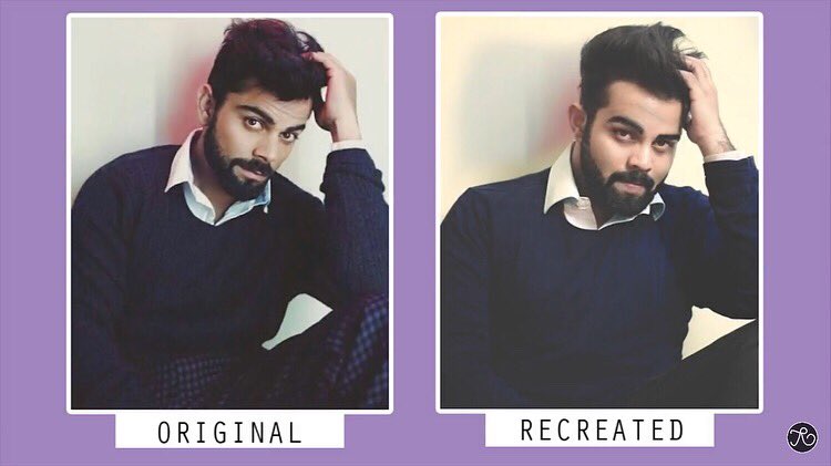 TheRajatDecoder's tweet image. If there is a biopic of @imVkohli ever made, @TheRajatCode You should be casted to play his character. (This will be my dream)😌
This is just awesomeeeeee! 
Directors of Bollywood, ARE YOU LISTENING TO ME? 😍