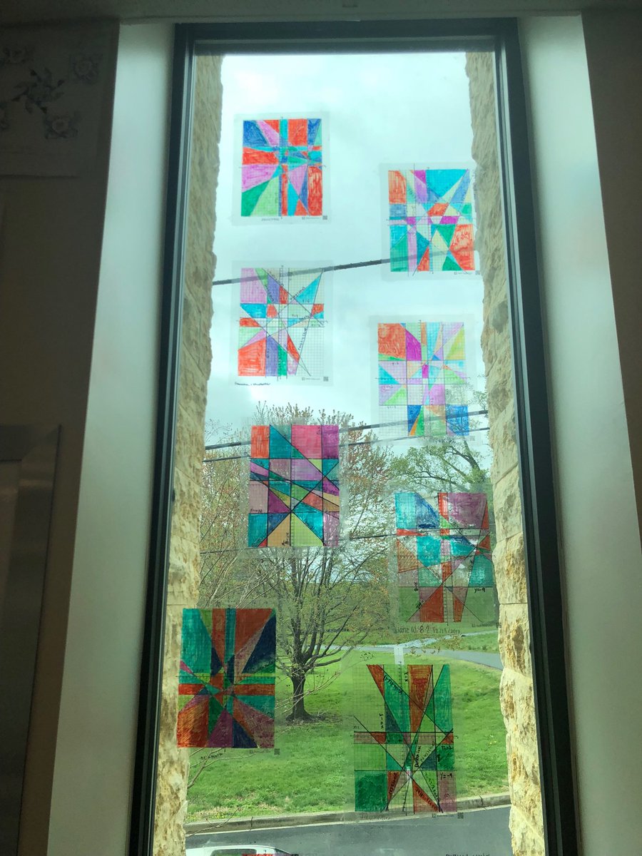 LambMathEd's tweet photo. My 8th graders slope projects. Loved doing this and it was a great way to check their understanding. https://t.co/y6slgCjb1f
