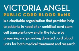 _VictoriaAngel's tweet image. What is Victoria Angel Public Cord Blood Bank and what do we do? Donating your baby's cord blood is painless, free and could help save a life. Take a moment to find out more: ow.ly/joCs30jCWmn #cordblood #baby #expecting