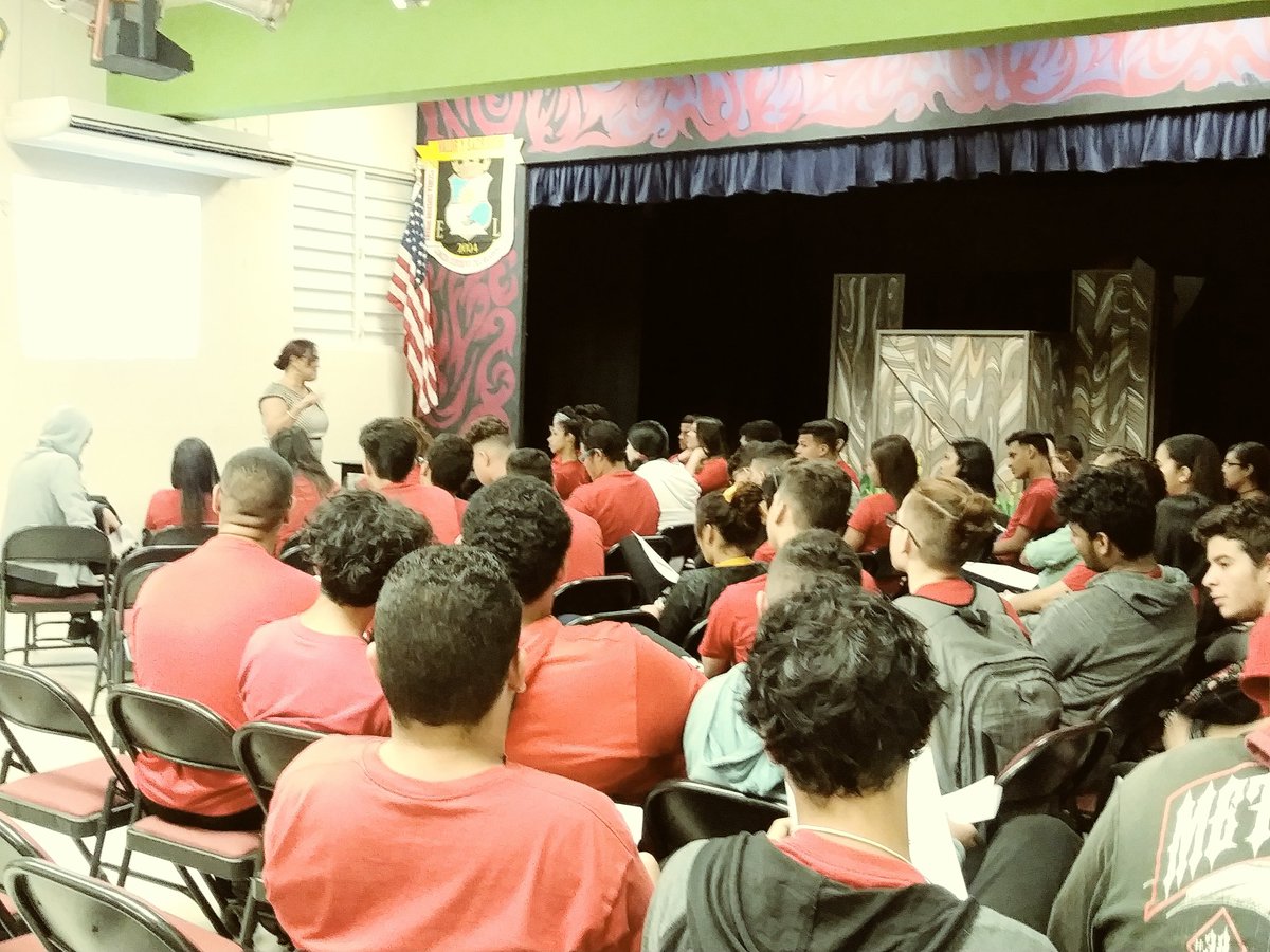 EscLCR's tweet photo. Orientación a nuestros alumnos sobre METAPR. https://t.co/RgpCSYSQz7