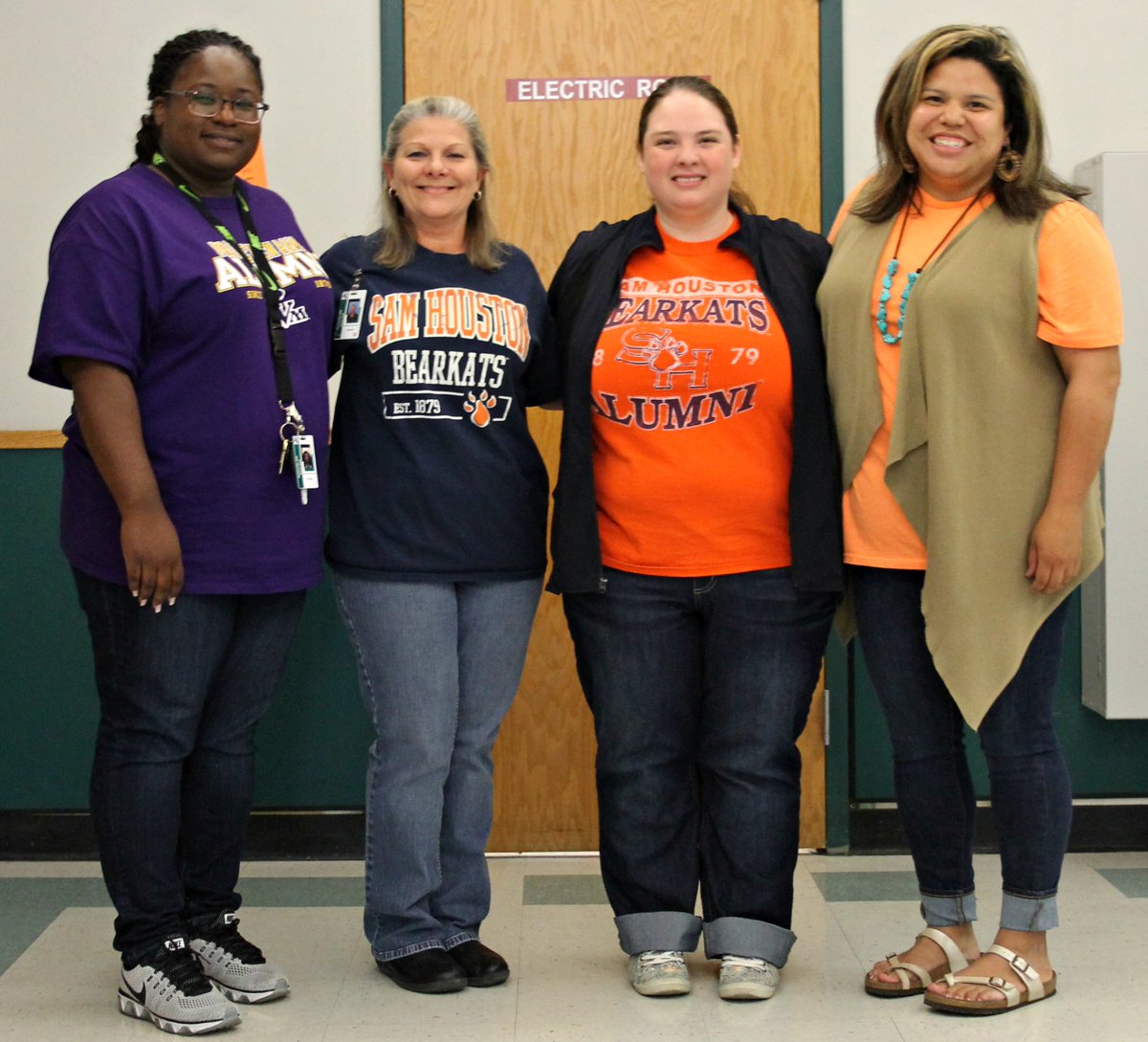 HornetBuzzMPMS's tweet photo. The MPMS Faculty &amp; Staff joined in on #DenimDay2018 to help support Sexual Assault Awareness Month and our local SAAFE House. #HornetImpact #MPMS2017 #HornetFamily https://t.co/yzCfU79hf1