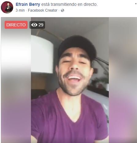 EfrainBerryfans's tweet photo. En estos momentos @EfrainBerry en #FacebookLive
Aquí les dejamos el link https://t.co/xGFHTfndNH https://t.co/hN3IU8ODV4
