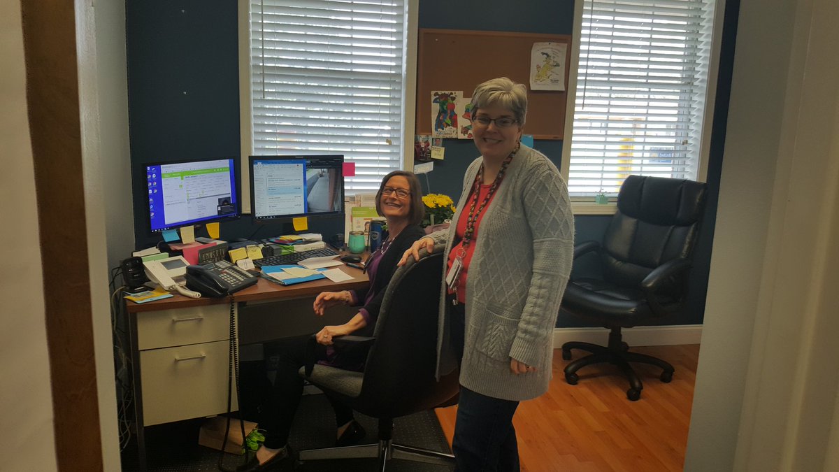 MES511smart's tweet photo. MES loves our administrative professionals.   Rita and Brenda are the real deal!! https://t.co/NrnEFhD50T