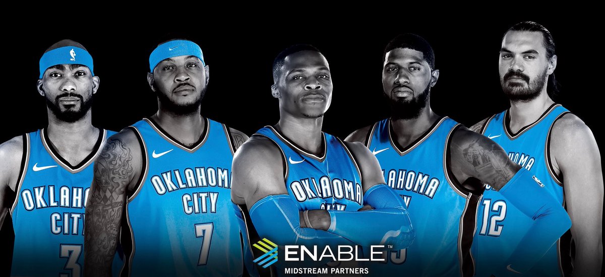 okc thunder on twitter starting lineup for game 5
