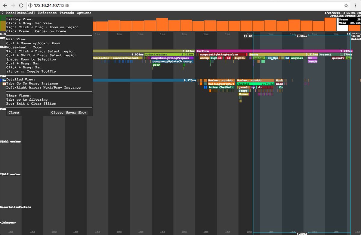 Matthew Dean On Twitter You Can Now View The Performance Of Your Game Through The Microprofiler Https T Co Q2kyuchrzv - microprofiler roblox