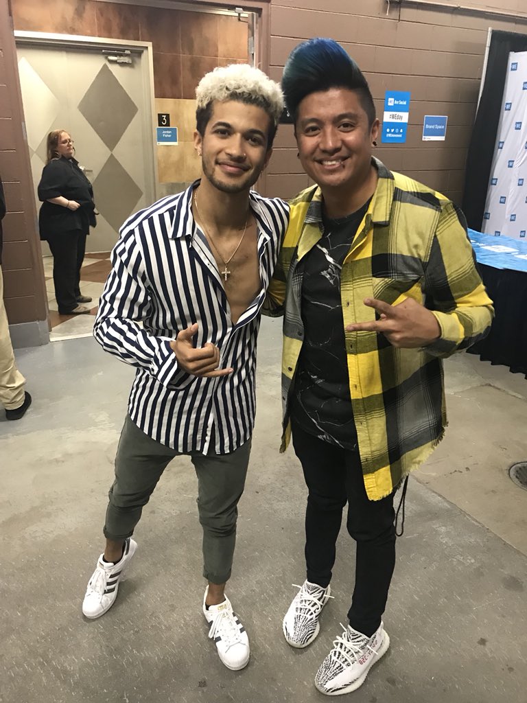 I love it when two great hair styles come together. Happy birthday  
