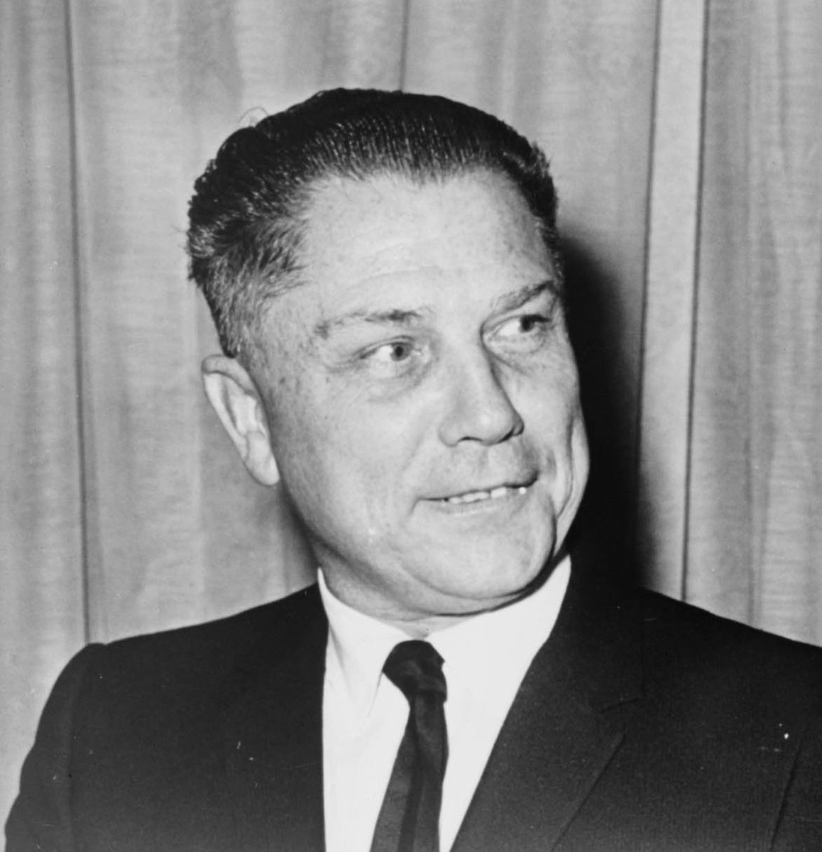 AmbDermer's tweet photo. #57 Union leader Jimmy Hoffa was a strong supporter of Zionism &amp; helped in the struggle to establish a Jewish state. Moved by many Zionists’ dedication to the labor movement, Hoffa helped organize gunrunning efforts to pre-state Israel in the 1940s.
https://t.co/tJMpge9FZy https://t.co/aXzYGXrdeK