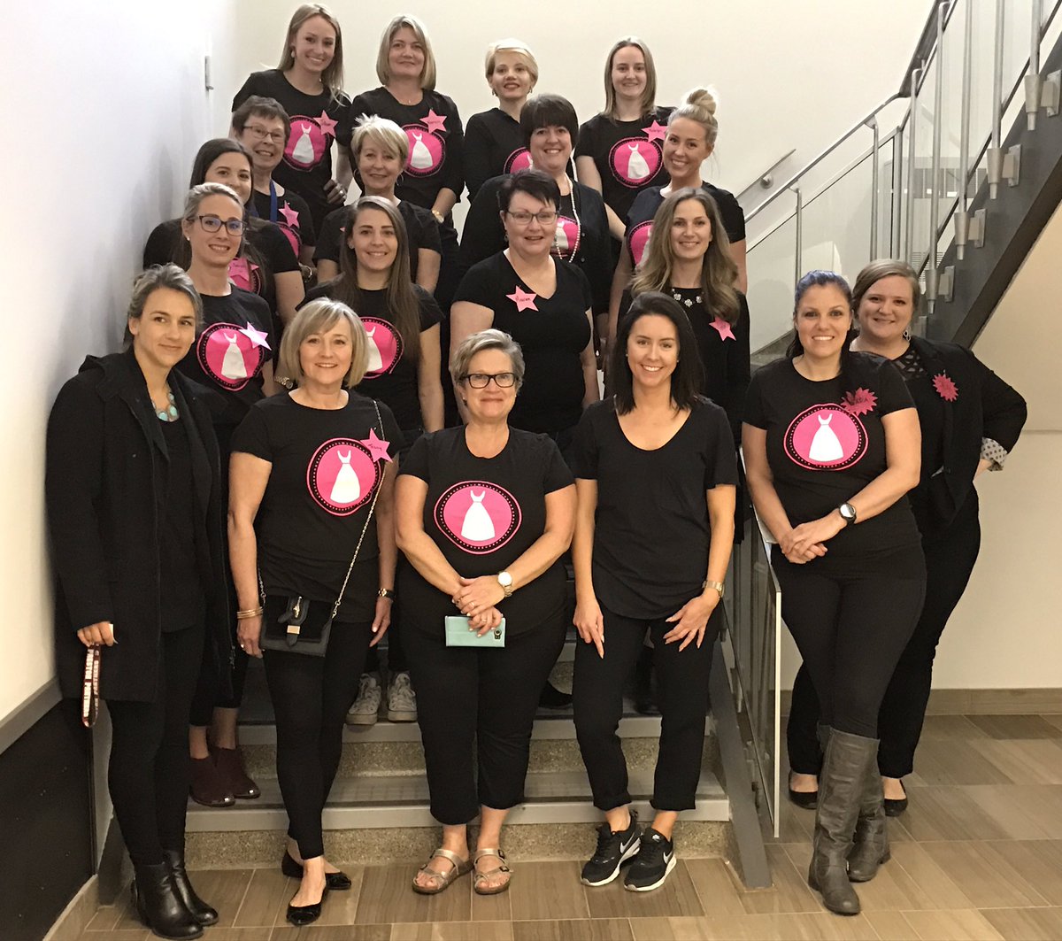 💕 These amazing <a href="/kwprincesspro/">KW Princess Project</a> volunteers helped 67 girls find grad &amp; prom outfits last night, and are ready to do it all again. OPEN at Central Library, 5-8 pm.