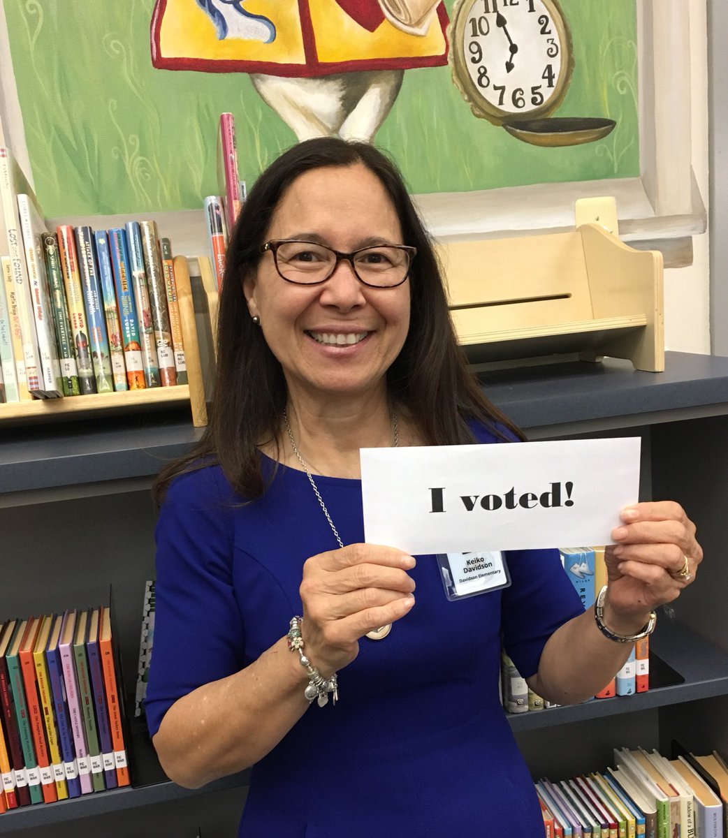 I voted in the KISD School Board Election! Please exercise your right to vote! <a href="/KatyISDSupt/">katyisdsupt</a> #KatyISDVotes #kdepride <a href="/KDEdragons/">Keiko Davidson Elem</a> <a href="/HutsellHornets/">Hutsell Elementary</a>