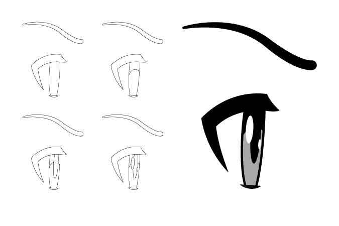 Side View Male Anime Face Drawing Tutorial Step by Step Drawing Guide by  runtyiscute1999  DragoArt