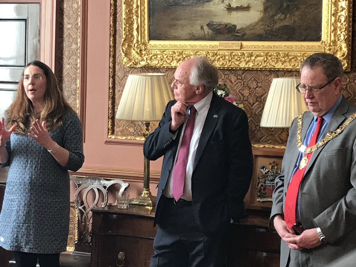 Ben_Chalky's tweet photo. Lovely reception at Bath Mayor Office tonight @CHSW #supporters #staff #carers #charity #bathmayor https://t.co/8zF4YFsZHF