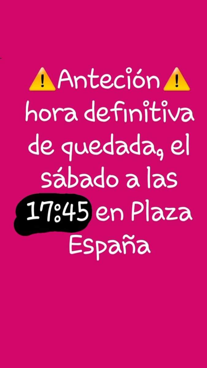 DespedidaSWS's tweet photo. ⚠️⚠️ https://t.co/z70S4r2rC1
