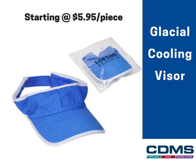 cdmservicesreno's tweet photo. Stay cool with this lightweight super absorbent Glacial Cooling Visor. Click here to order: https://t.co/jCCyeN7QYR
#promoitems #cdmslive #brandedapparel #promotionalproducts #brandeditems #business #promotionalitems #caps https://t.co/IsBAHPmKO8