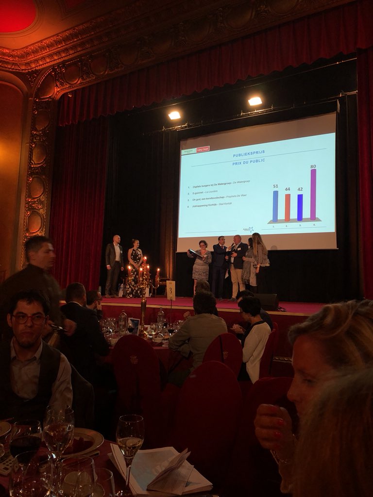 mieckvos's tweet image. Proficiat aan#kortrijk met publieksprijs voor #jobhappening #lokaalDNA #publica2018