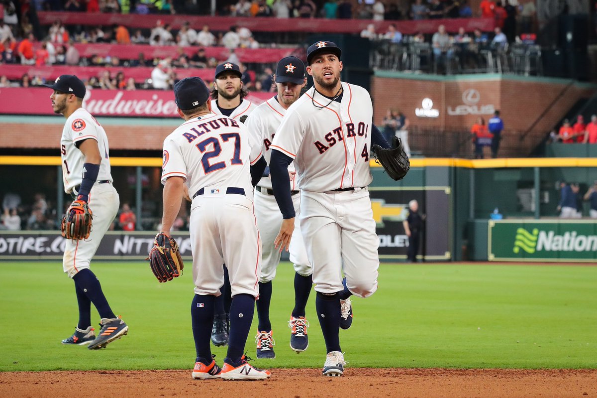 astros's tweet photo. 17-9. 

#NeverSettle https://t.co/99Ll4hufB0