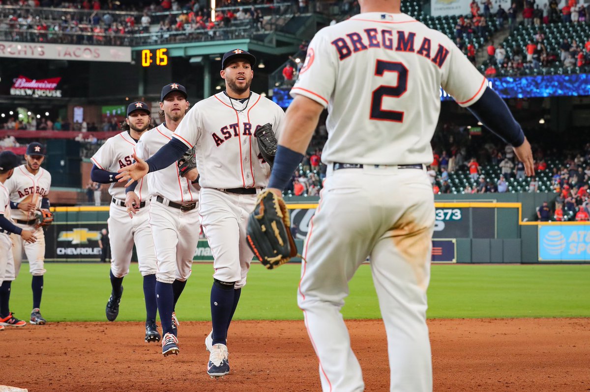 astros's tweet photo. 17-9. 

#NeverSettle https://t.co/99Ll4hufB0