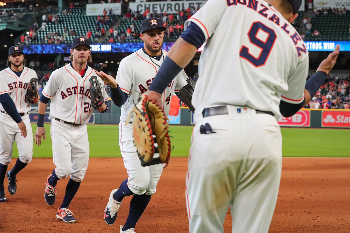 astros's tweet photo. 17-9. 

#NeverSettle https://t.co/99Ll4hufB0