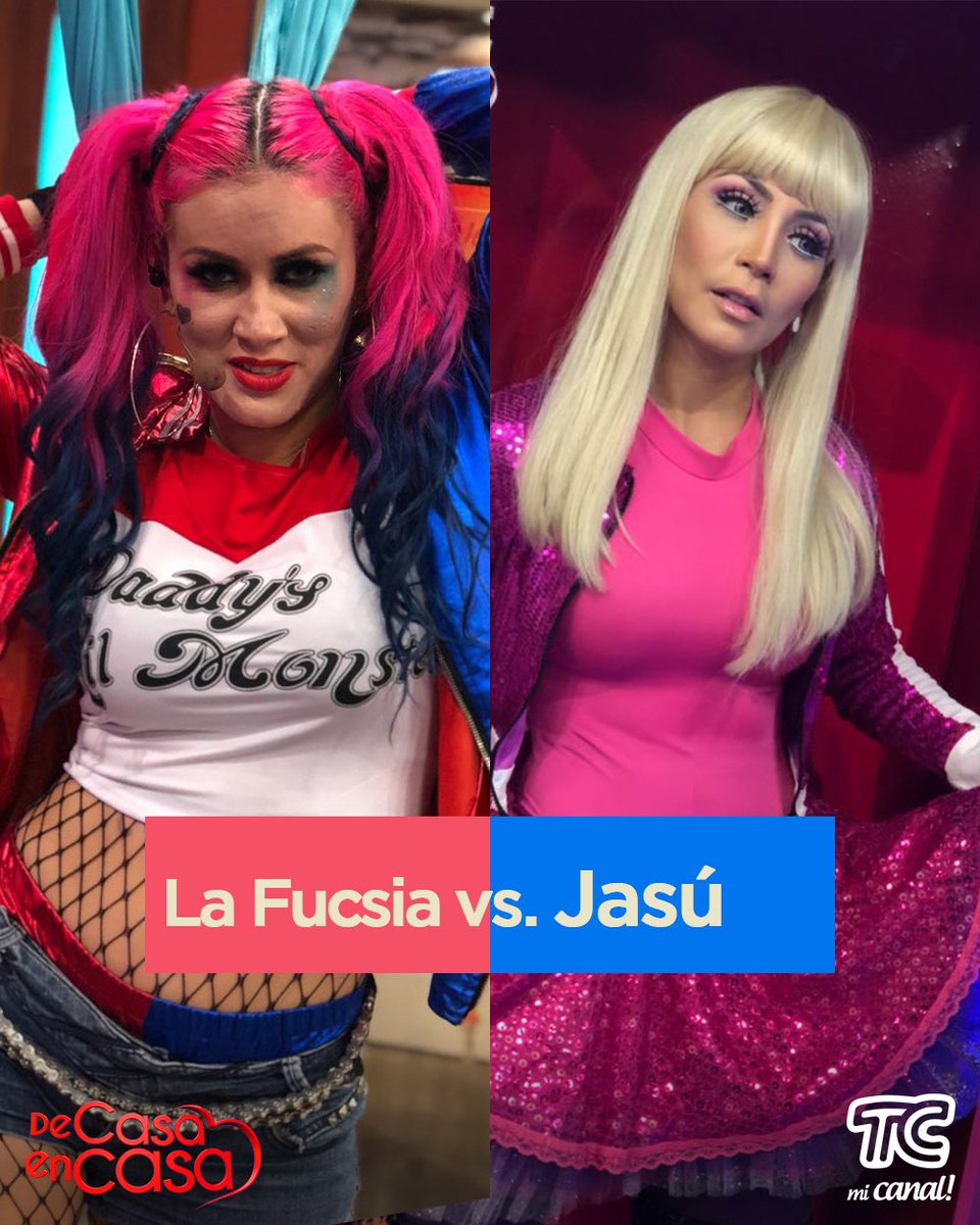 tctelevision's tweet photo. ¿#LaFucsia vs. #Jasú?👫 ¿Qué show te gustó?💬 ¡Sí que vivimos divertidas locuras😜 en @DeCasaEnCasatc!🏡 https://t.co/hS7Oxk5kJt