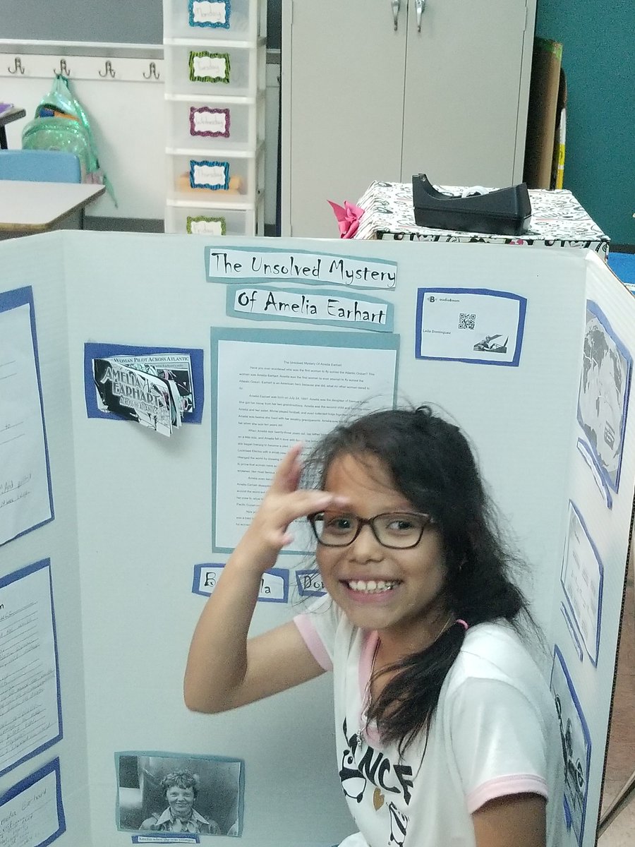 DeedsLori's tweet photo. Our class will be on display for our Hero Biography Wax Museum Project tomorrow at 2:15 and then again at 6:00 for Academic Showcase! Come see these amazing projects! The kids have worked so hard and are very proud! #hles https://t.co/nQEfcEZVG0