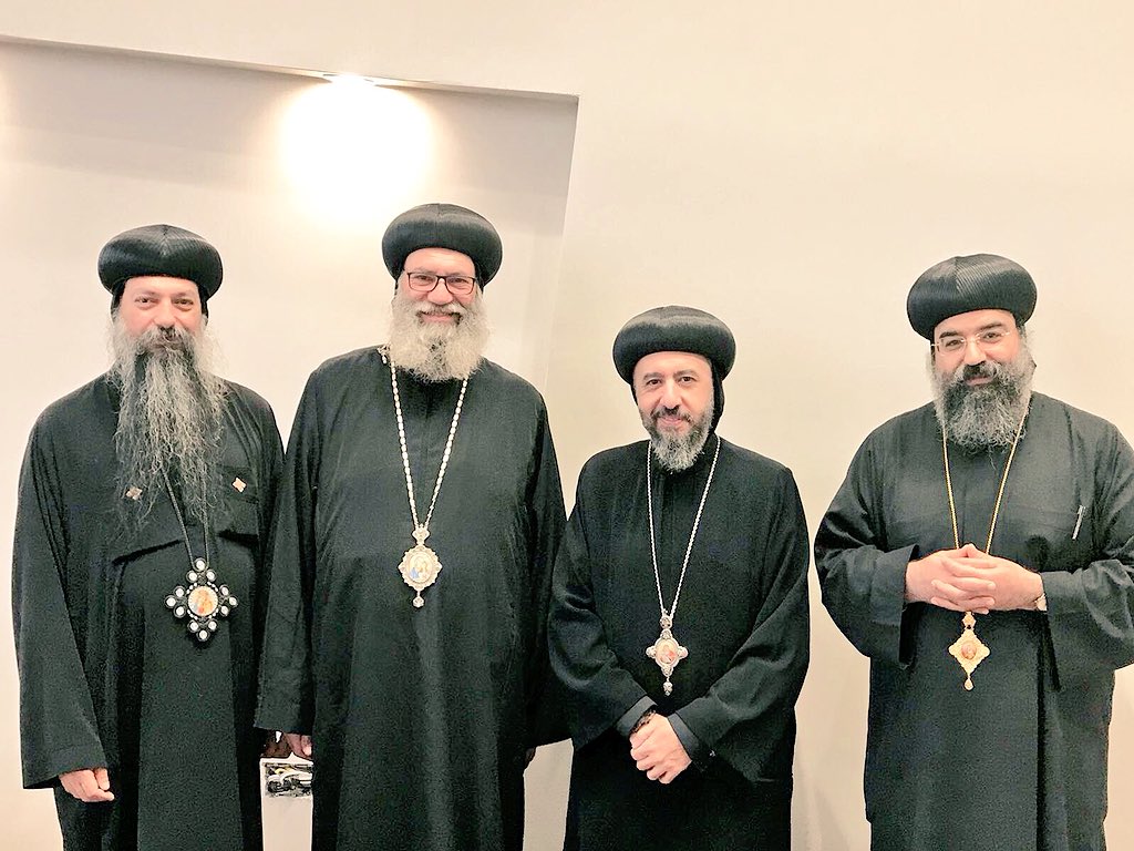 BishopAngaelos's tweet photo. A blessed time spent with brother #Coptic #Orthodox bishops of #NorthAmerica in #Canada with a spirit of collaboration and cooperation. Wonderful ministry of @LACopts @SUSCopts @NYNECopts @MVWCopts shared. @MelbCopts @CopticDiocese also invited to take part in the fellowship https://t.co/njakEkN8HD
