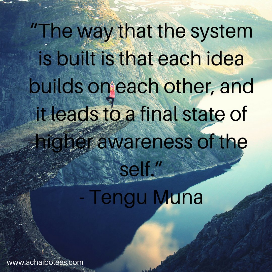 achaibotees's tweet image. “The way that the system is built is that each idea builds on each other, and it leads to a final state of higher awareness of the self.” - Tengu Muna, Liberate Your Life and Achieve Your Dreams with the 8 Limbs of Yoga
#Tengumuna #liberateyourlife #AchieveYourDreams #limbsofyoga