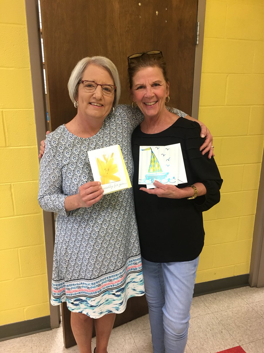 Happy Secretary’s Day to Mrs. Lisa and Mrs. Pam. Coker is blessed with the best!