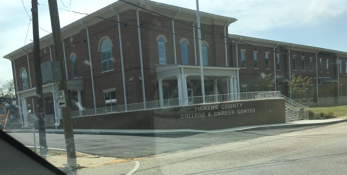 colliewells's tweet image. Open house today at Pickens County College and Career Center.