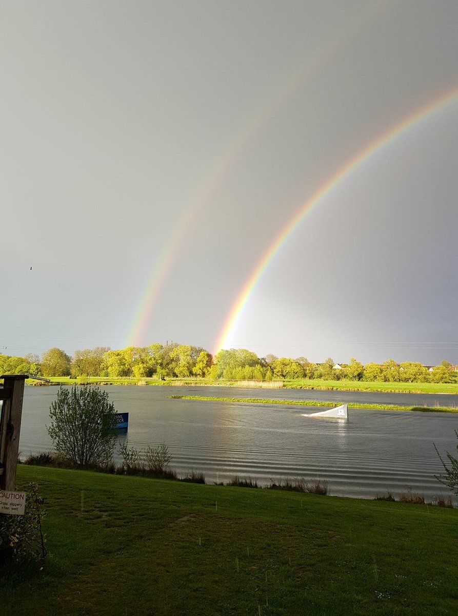 schnauzerbenson's tweet photo. @LucyWeather beautiful rainbows today https://t.co/0CMR2CAZ1y