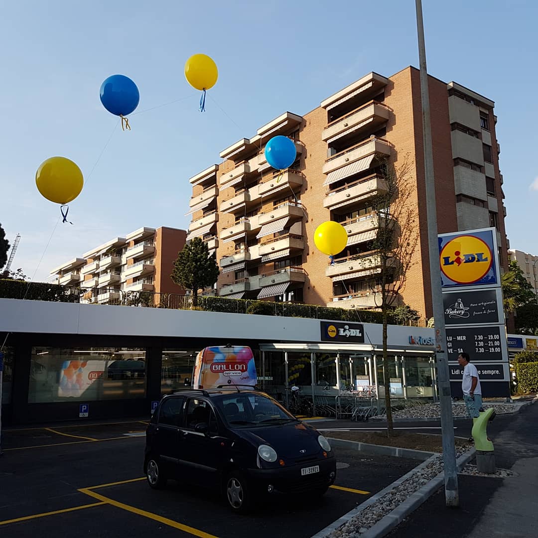 BallonSchweiz's tweet image. #lidlschweiz #neueröffnung in #Lugano-Viganello