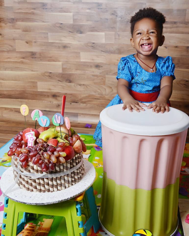 HelpAChildBasic's tweet photo. As you turn One my little Angel #GodsFavour,  laughter will never cease from ur face, and you shall be a blessing to the world, IJN . AMEN #HappyBirthdayMyAngel https://t.co/nzqQANlURK