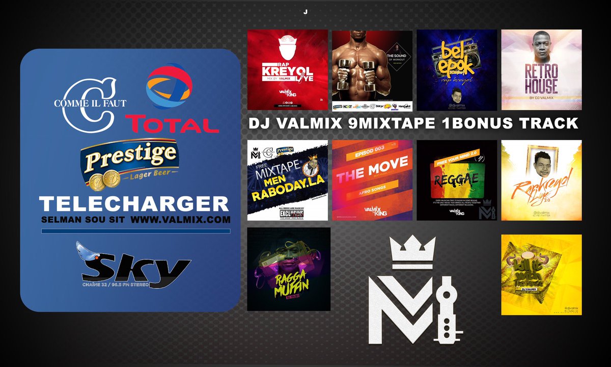djvalmix's tweet image. 9MIXTAPE 1 BONUS TRACK PRODUCTION VALMIX #AFRO #ORIGINAL 🇭🇹 The Song name Is - ( Kill it with the Dance ) - 
Only Available djvalmix.com • 
#9MIXTAPE #Djvalmix #Valmix @djvalmix Info: +50931110443