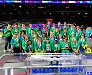NewsofMillCreek's tweet photo. Jackson High Schoolβs Jack in the Bot robotics team second in world! https://t.co/59Fx9wDmT2 #MillCreek #SnoCo #JacksonHighSchool #Robotics https://t.co/NDgsAgYMTP