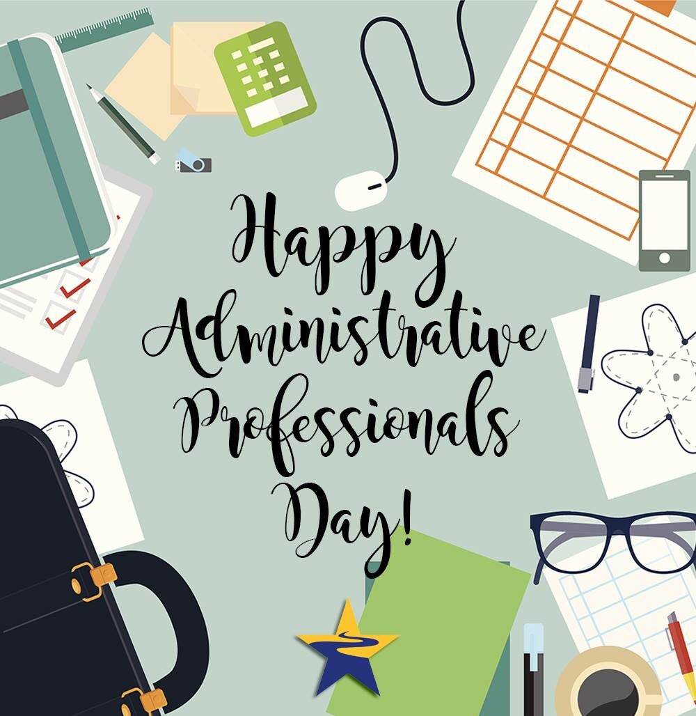 WardStarsCCISD's tweet photo. We are so thankful for our AMAZING office staff at Ward Elementary! Happy Administrative Professionals Day! https://t.co/dDjpjTTIAG