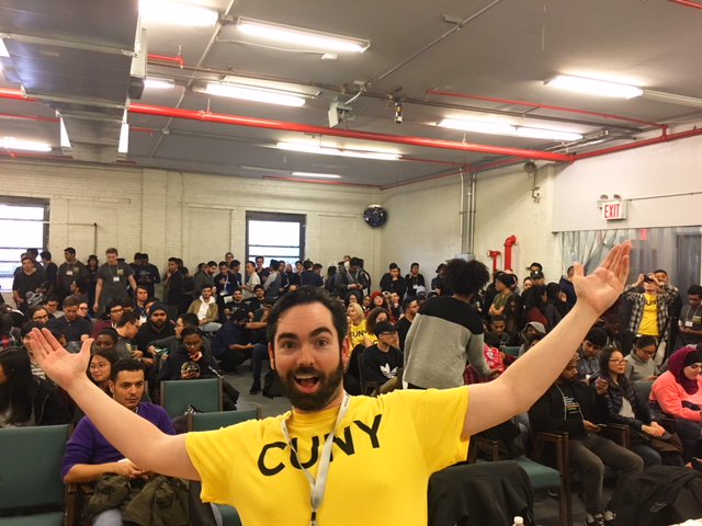 CUNYStartups's tweet photo. Reminiscing about the Fall 2017 CUNY hackathon . Be sure to register and attend the Spring 2018 CUNY Hackathon https://t.co/jygBj074Sw https://t.co/kMeQfUdQuJ