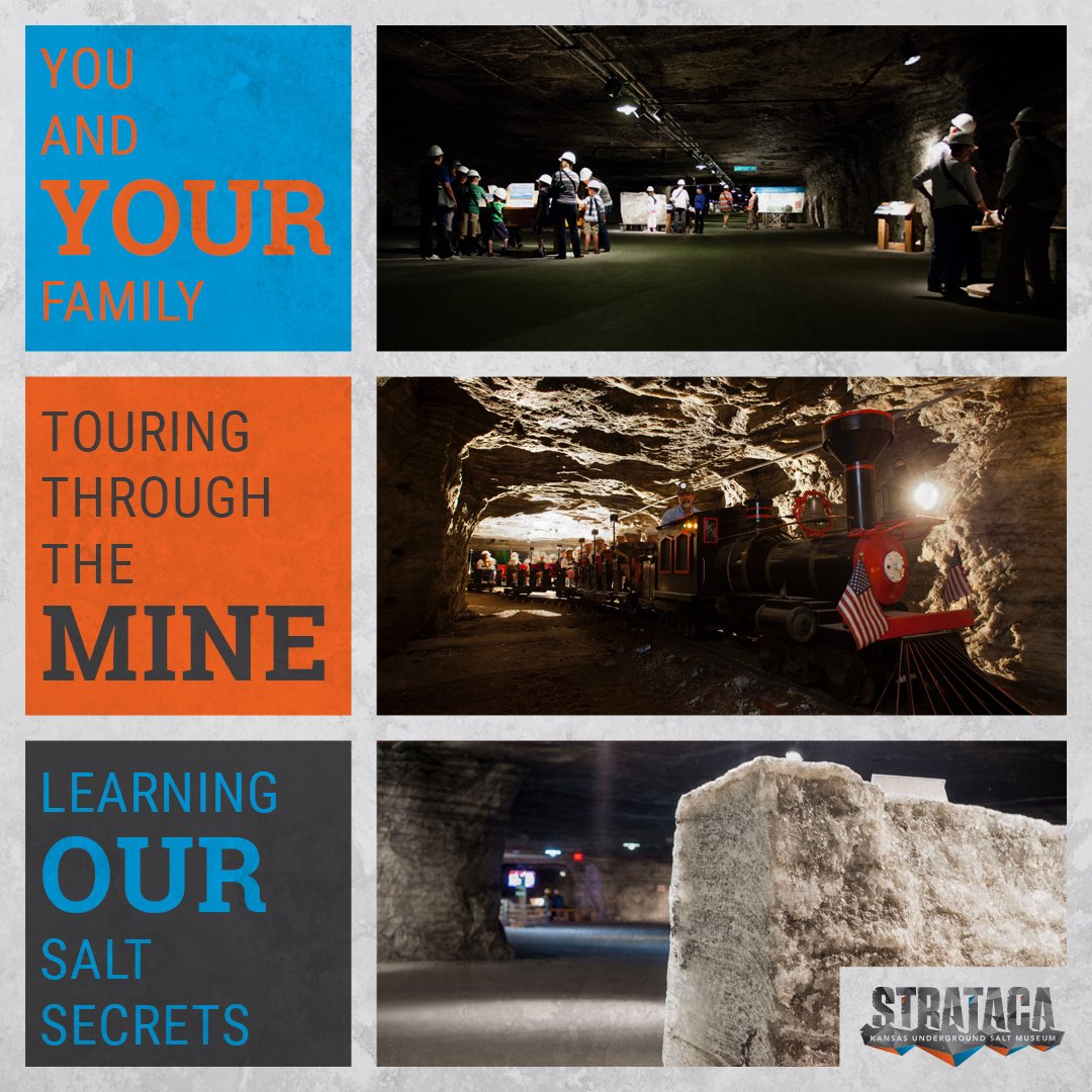 UnderKansas's tweet photo. You won't be disappointed! #underkansas #yoursmineours #strataca https://t.co/h44UgVWZYR