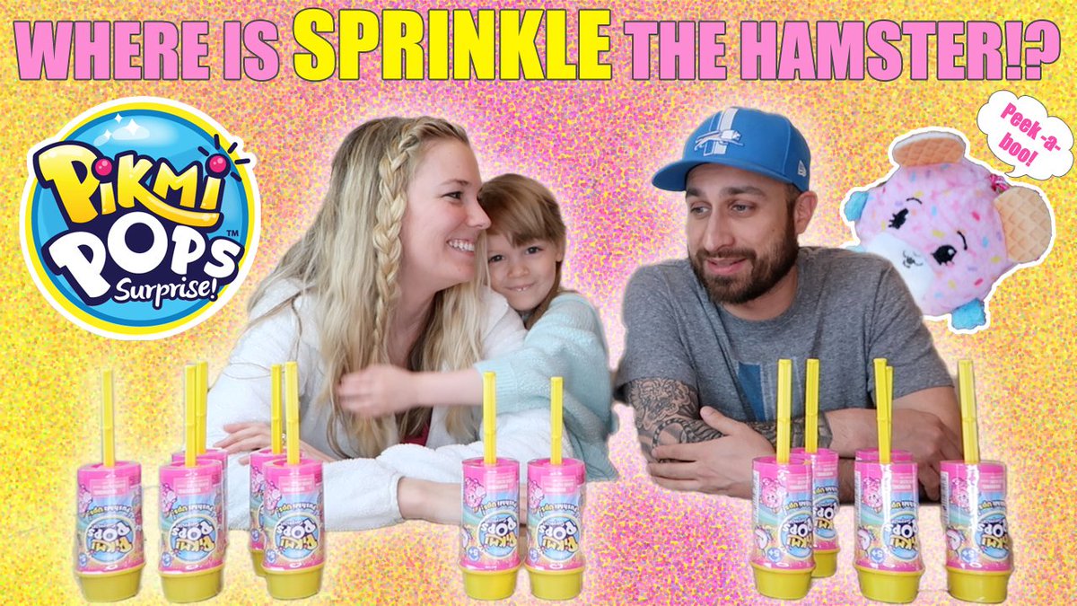 MyPBandJ's tweet photo. Did we FINALLY find SPRINKLE The Hamster!? 🐹🔎

New 👇🏼 #video
https://t.co/9iTRTOhFcr

#SprinkleTheHamster #PikmiPops #PushMiUps #HACK #HACKVideo #vlog #familyvlog #youtubekids #familyfun #youtube #youtuber #SmallYoutuberArmy #MyPBandJ https://t.co/gQk8kCWjyf