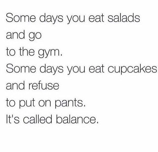 Balance is 🔑