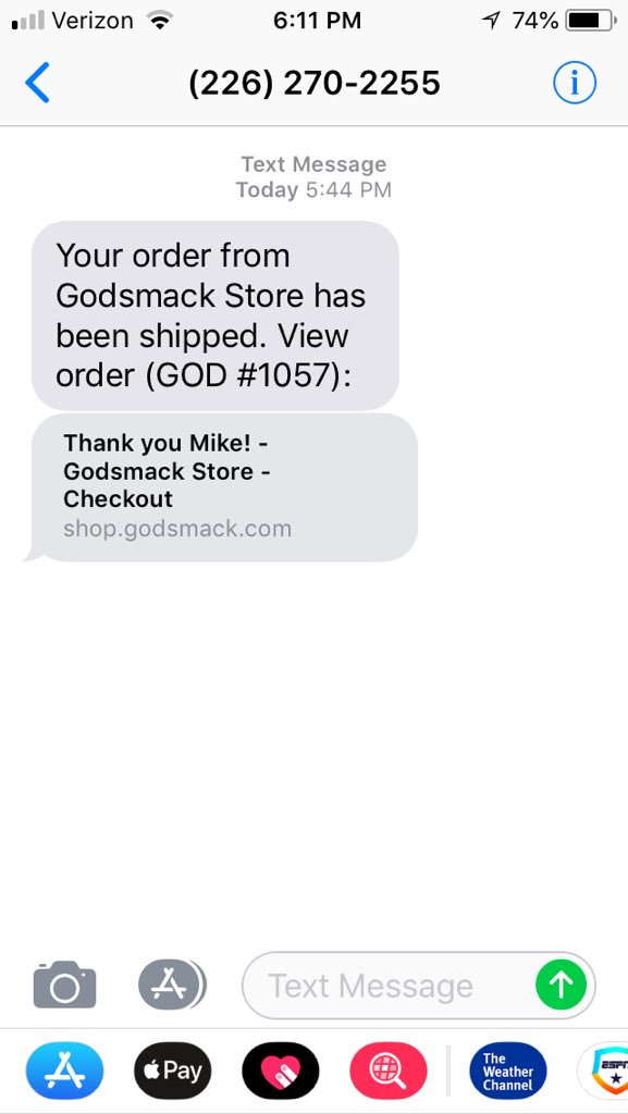 MikeWiz60's tweet photo. Friday can’t come quick enough! @godsmack #WhenLegendsRise #RecordDrop #SmackMeInMyMouthTwoHundredTimesEveryOtherDay https://t.co/W1xWcmhkir