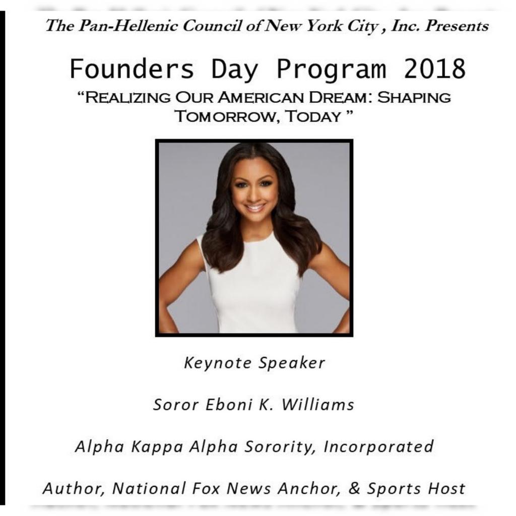 The Pan-Hellenic Council of New York City Inc. is celebrating its Annual Founders’ Weekend Celebration. Join us Sunday, May 6th 3:00 PM.  Location: Kennedy Community Center -  34 W 134th St, New York, NY 10037.  Food Provided! Free Admission!