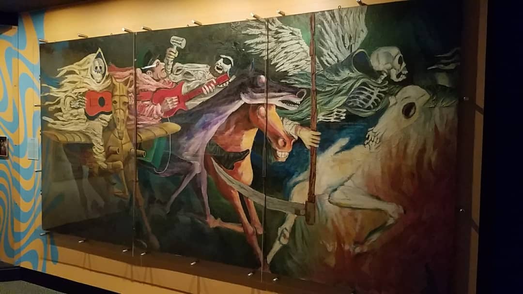 TravelerStadium's tweet photo. Wandering around the HOF and learning more about music #mystadiumtravels #music #halloffametour #Cleveland #Ohio #rockandrollhalloffame #History #MusicHistory #RockAndRoll #longliverock #hof #RockON #TheLand #clevelandrocks #ctown #CLE #thecleve #rockhall #exploring #travel #art https://t.co/7zr40I3OKy